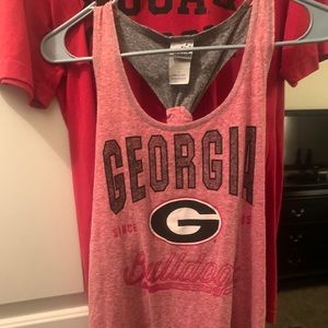 Georgia Bulldogs shirt & tank